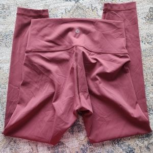 Lululemon leggings size 8 7/8 length